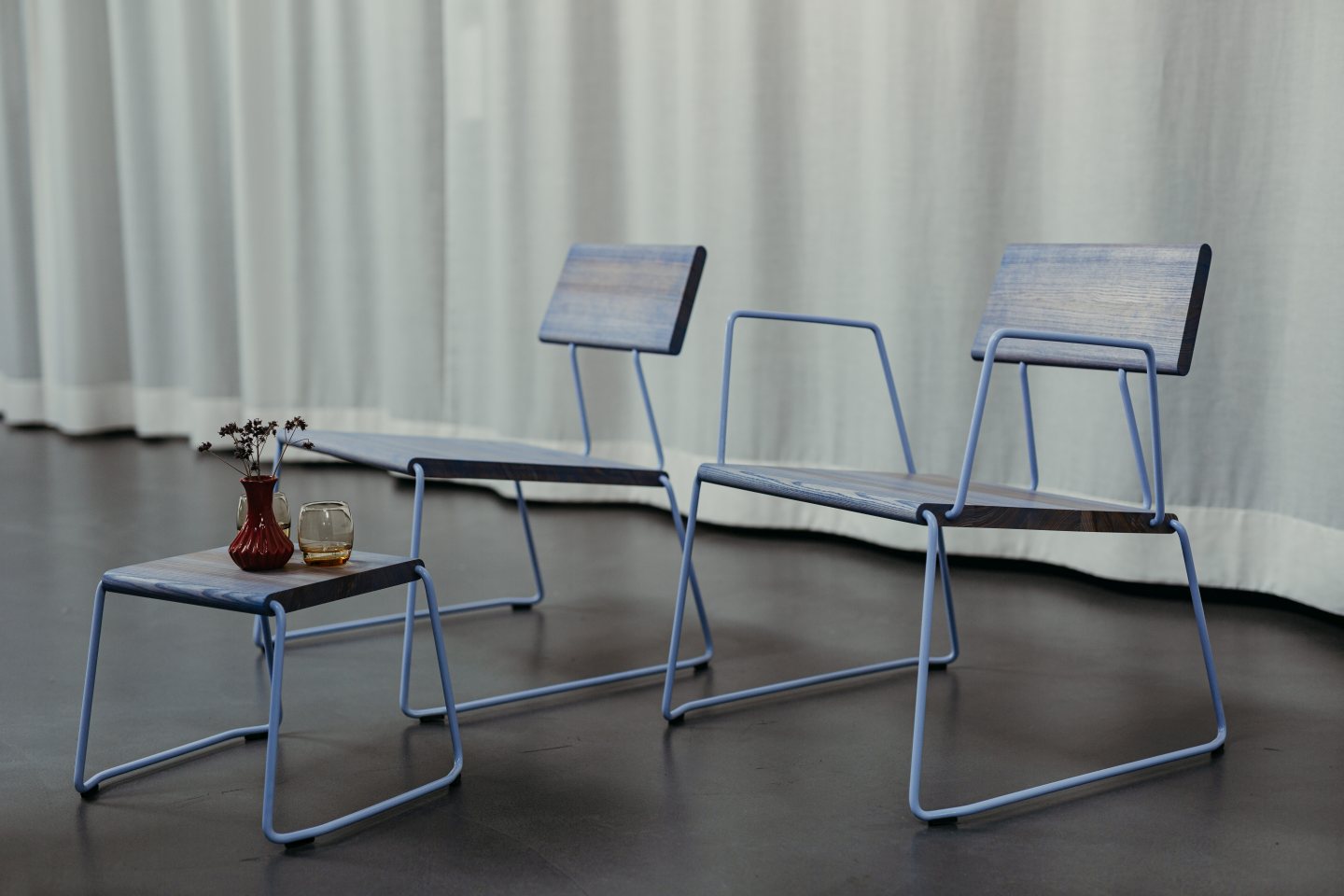 D:008 Loungechair avec Accoudoirs Fuchs & Habicht