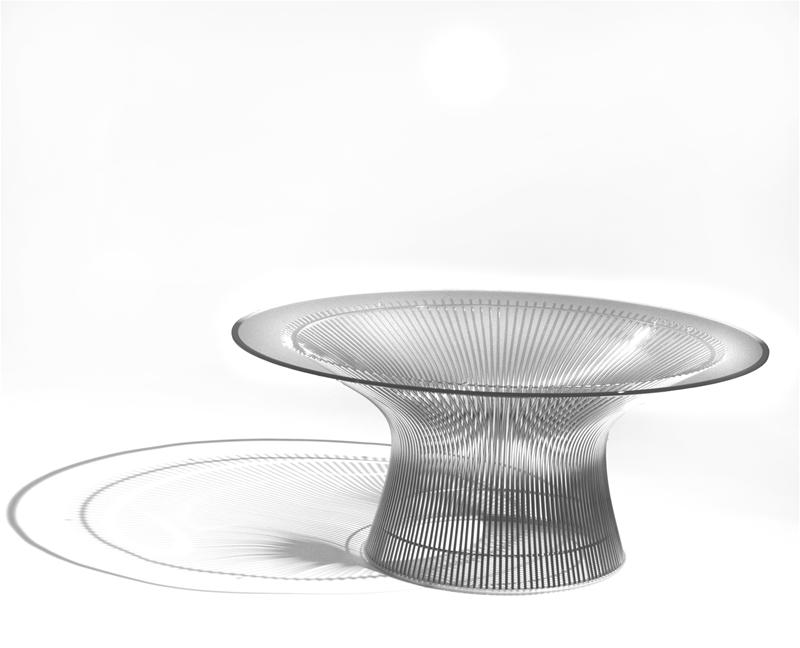 Platner table d'appoint / table basse Knoll International 