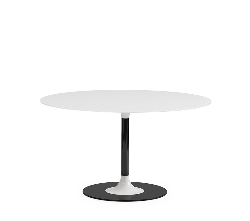 Thierry XXL Table ronde blanc Kartell