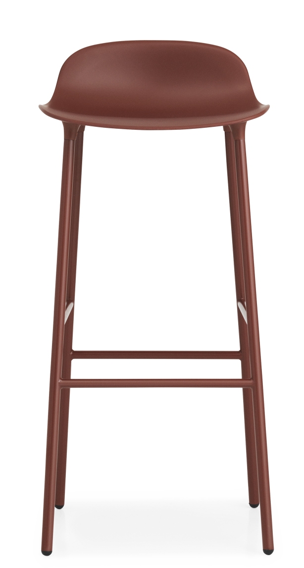 Form Barstool tabouret de bar H 75 cm Acier Normann Copenhagen