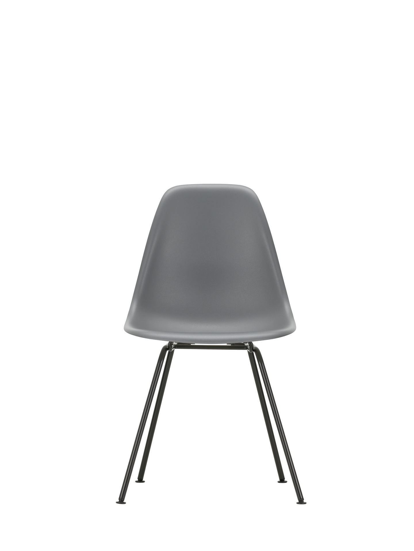 Eames Plastic Side Chair DSX Chaise Vitra Chromé - Blanc