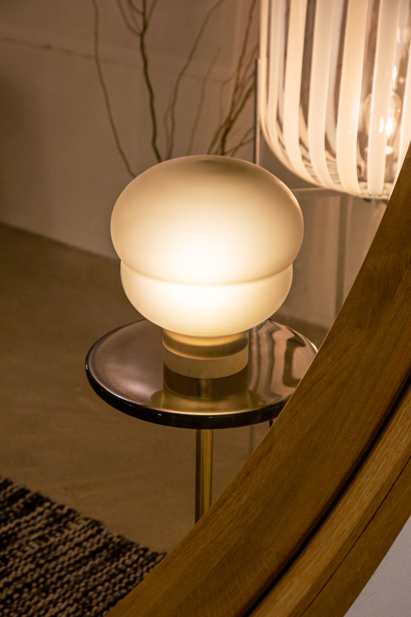 Kumo Lampe de table petite blanc Pulpo