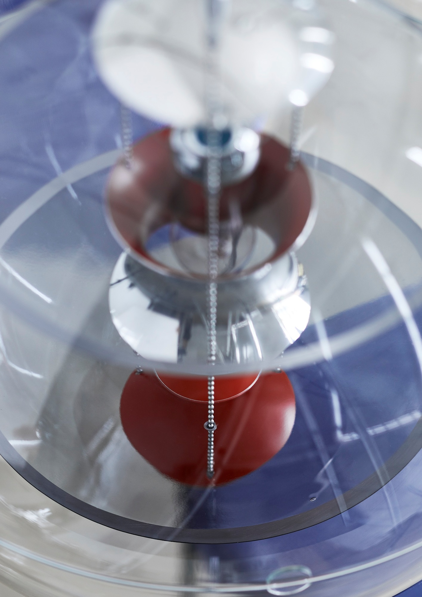 VP Globe Coloured Glass Lampe à suspension Verpan