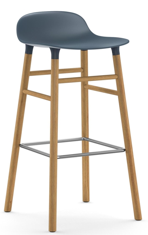 Form Barstool tabouret de bar H 75 cm Bois Normann Copenhagen