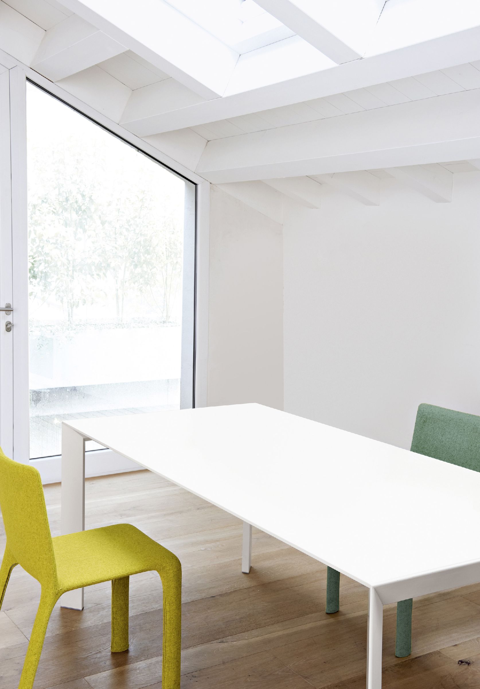 Nori Table à rallonges / Table de salle à manger Kristalia