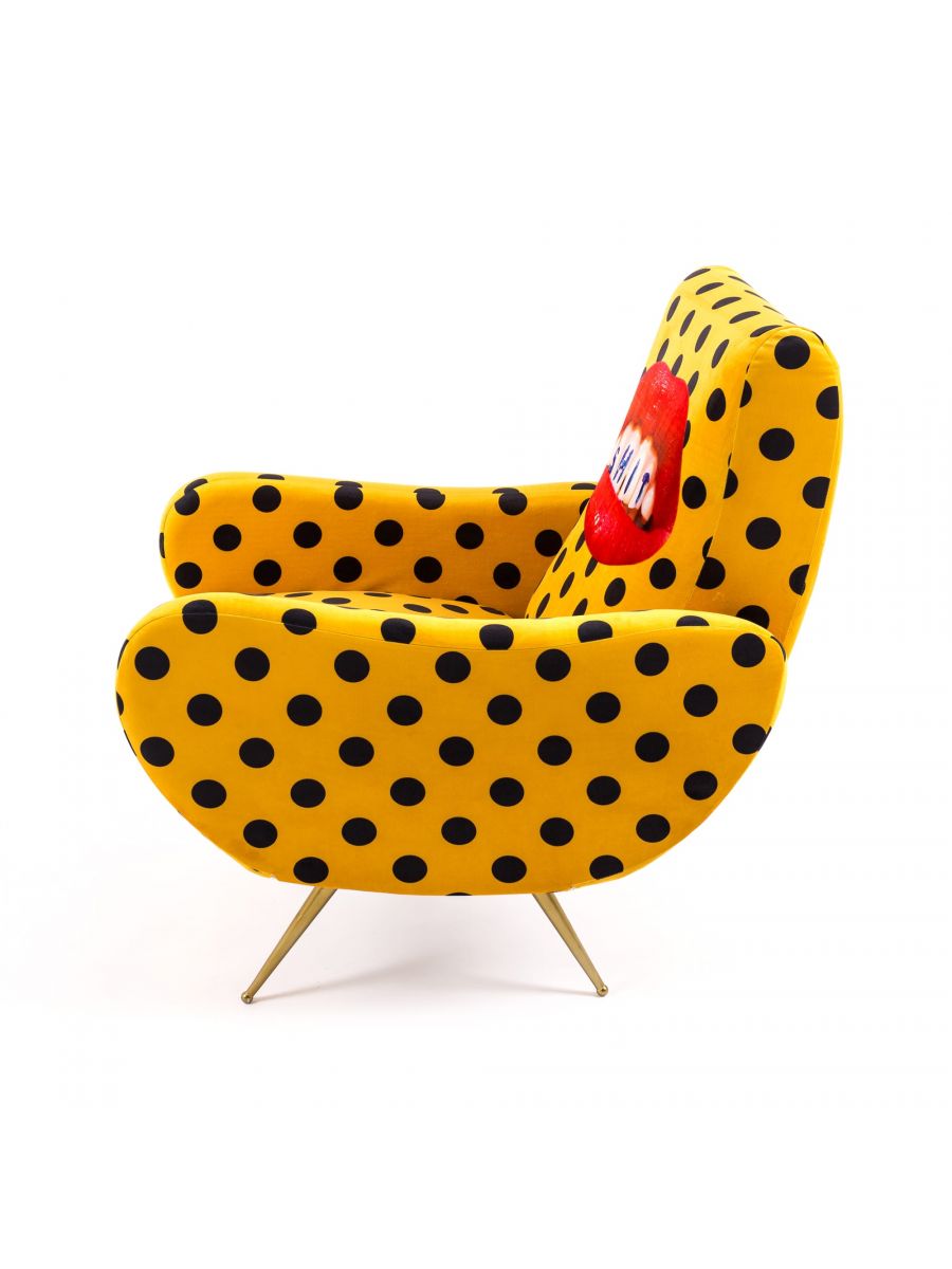 Toiletpaper fauteuil Shit Seletti