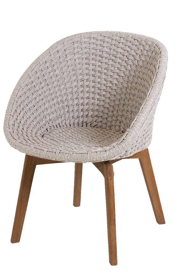 Peacock Outdoor Fauteuil Rope Cane-Line Sable