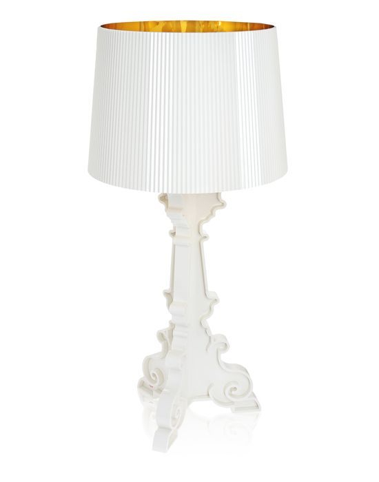 Bourgie peint en blanc Kartell