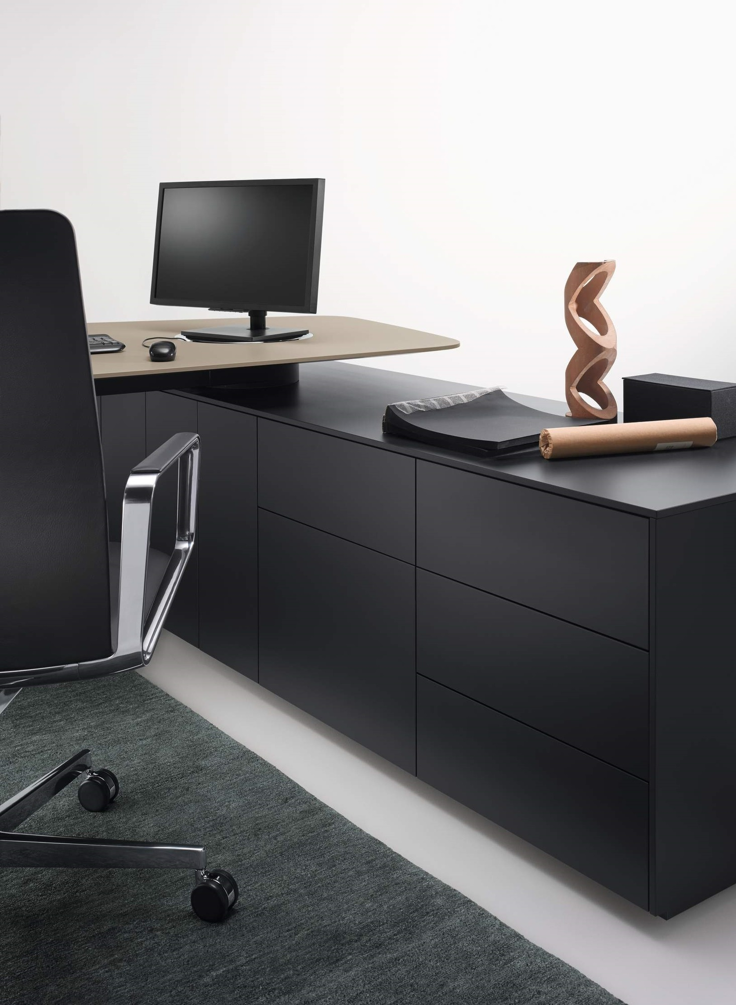 Leadchair Executive Pivotante chaise / Chaise de bureau pivotante Walter Knoll