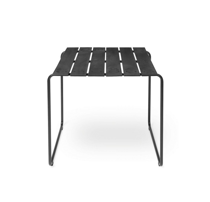 Ocean Table d'extérieur 2 personnes Mater Noir
