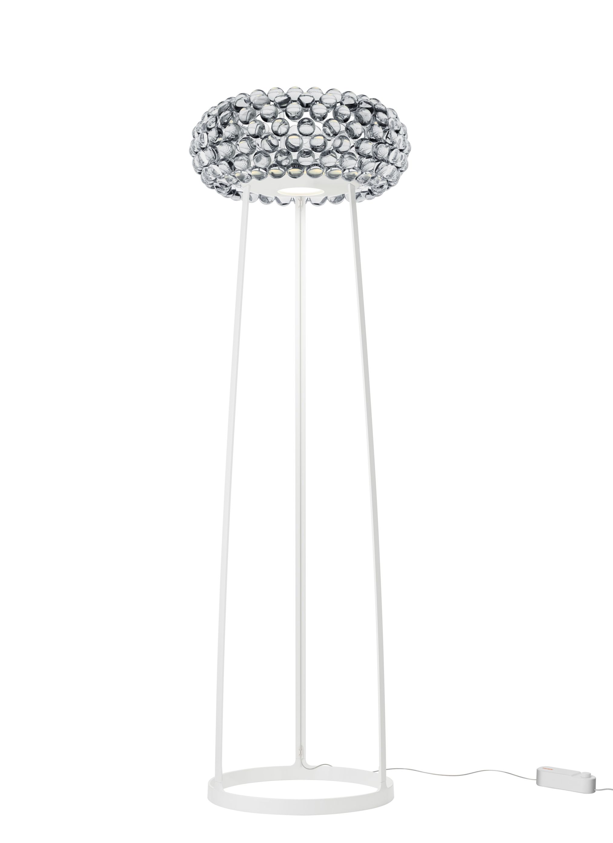 Caboche Plus Lampadaire Media - Transparent Foscarini