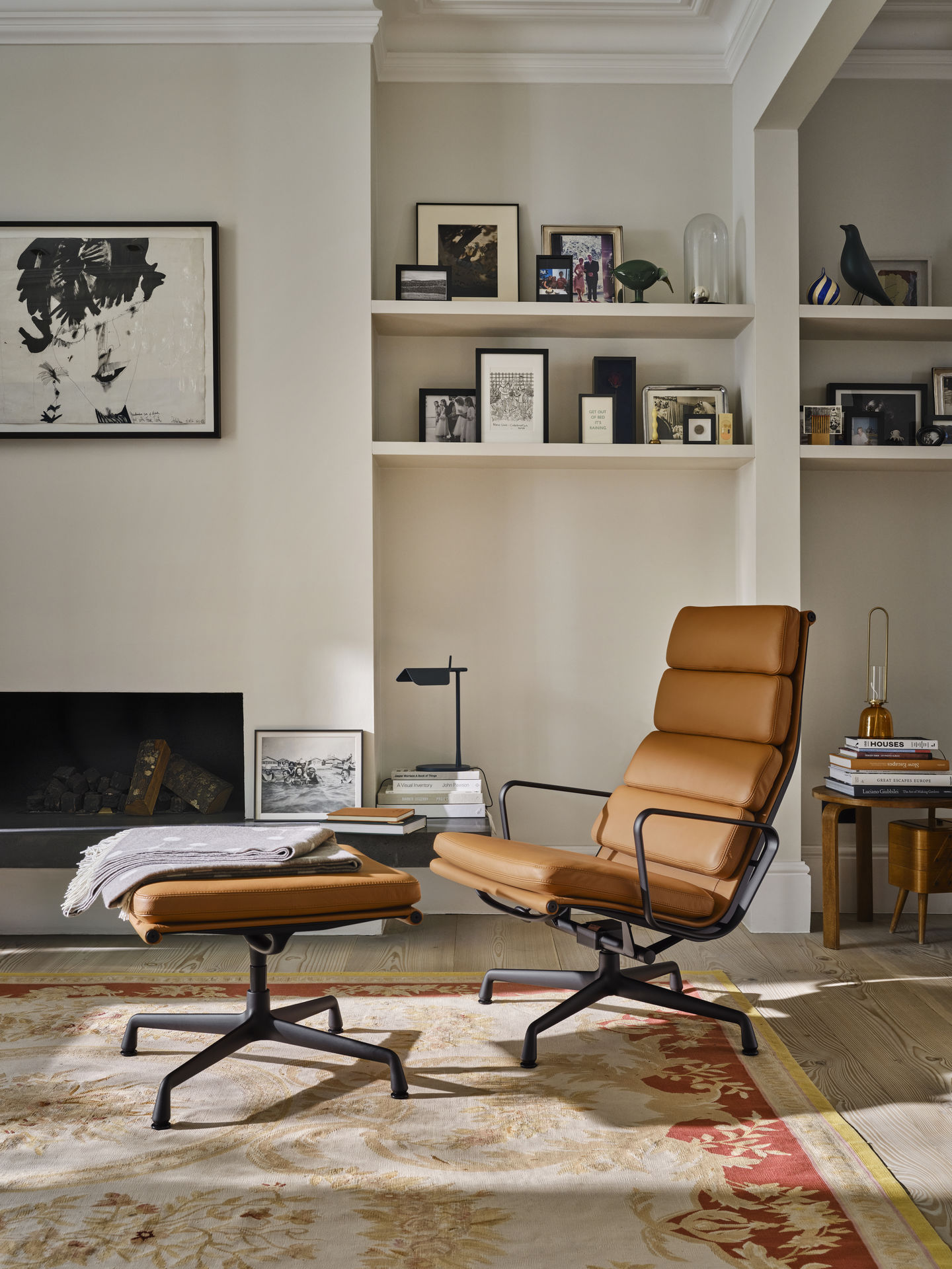 Soft Pad Chair EA223 / EA 223 Tabouret Vitra