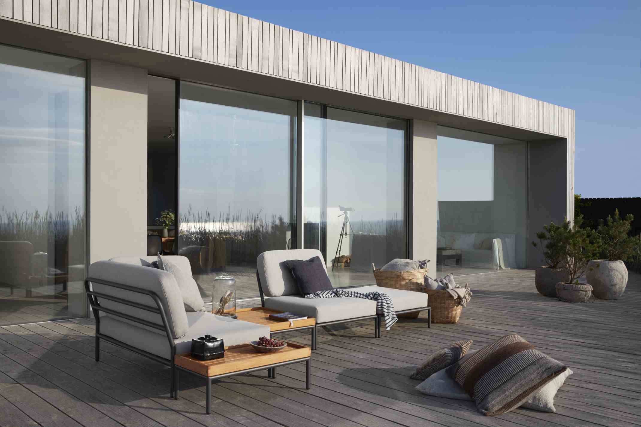  Level Side Table Outdoor Table d'appoint Houe   