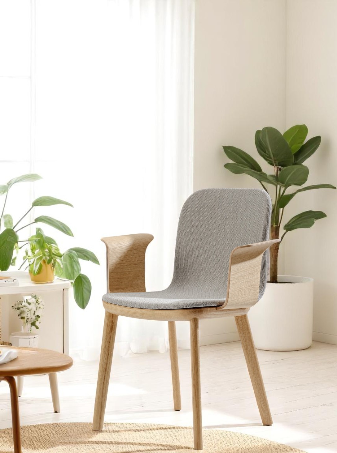 Aeon Comfort Chair Chaise avec accoudoirs Entièrement rembourrée Zeitraum