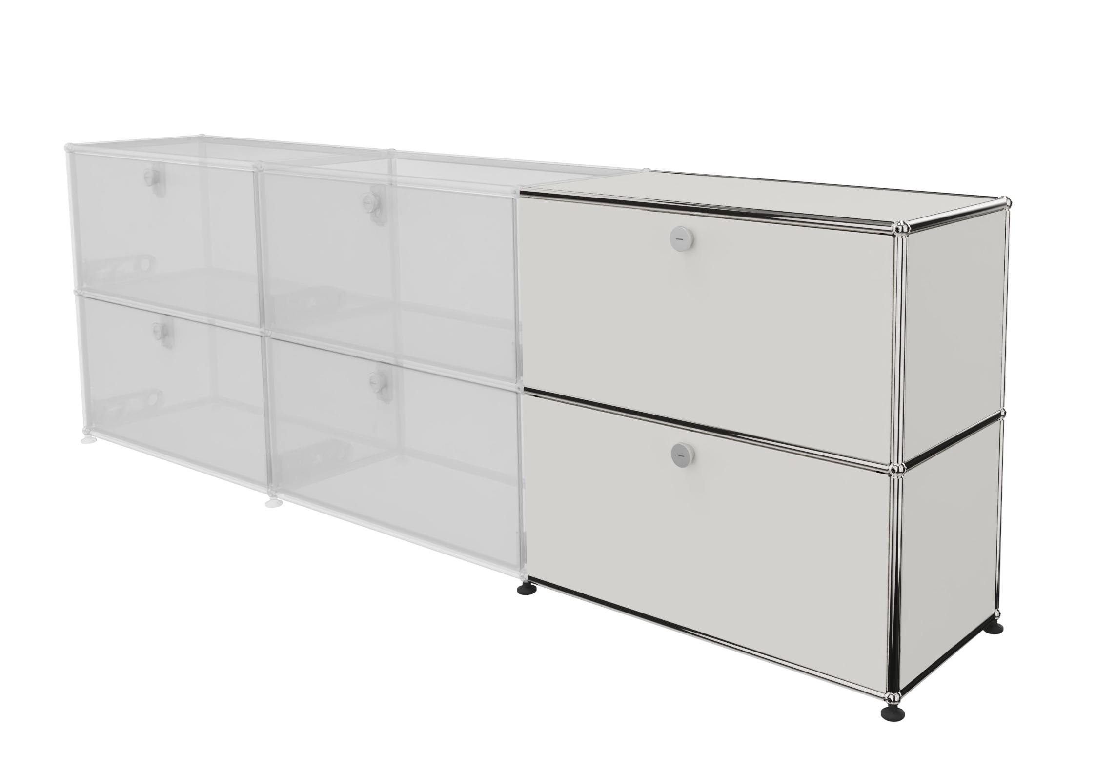 Ensemble d'extension USM Haller à volets horizontaux 2