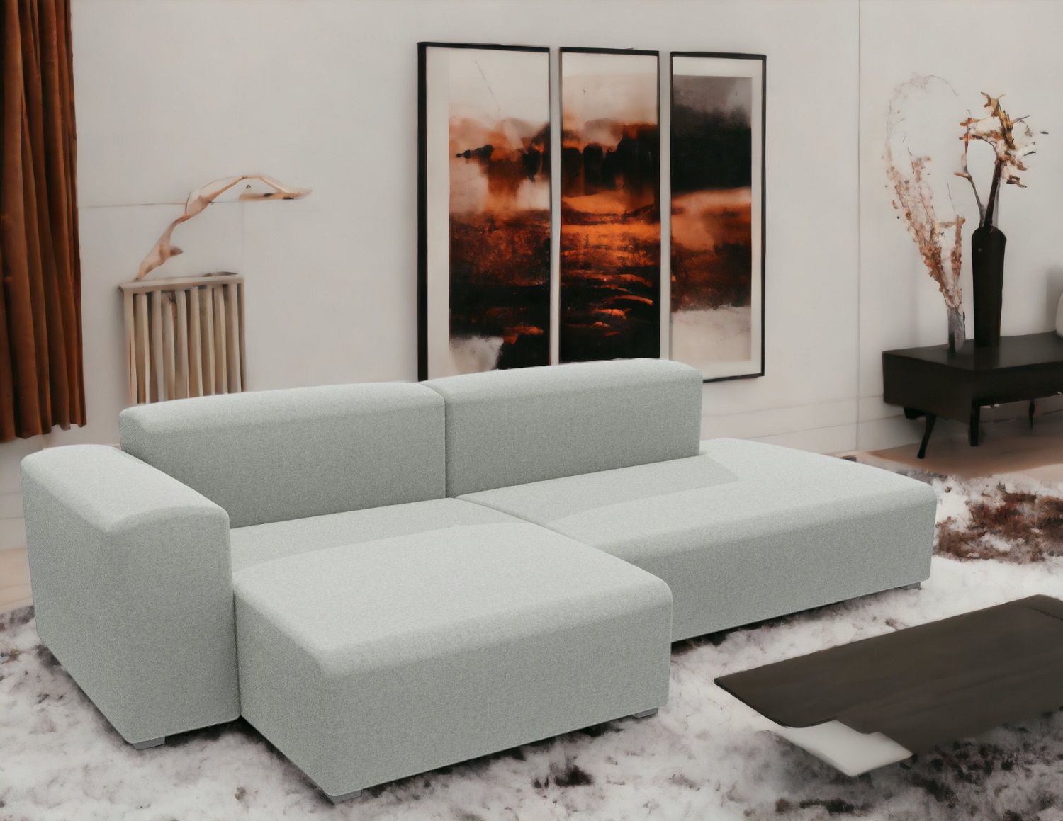 Mags Soft Sofa Low Armrest 2 1/2 places Combination 3 Hay 