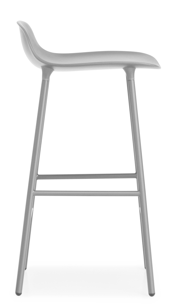 Form Barstool tabouret de bar H 65 cm Acier Normann Copenhagen