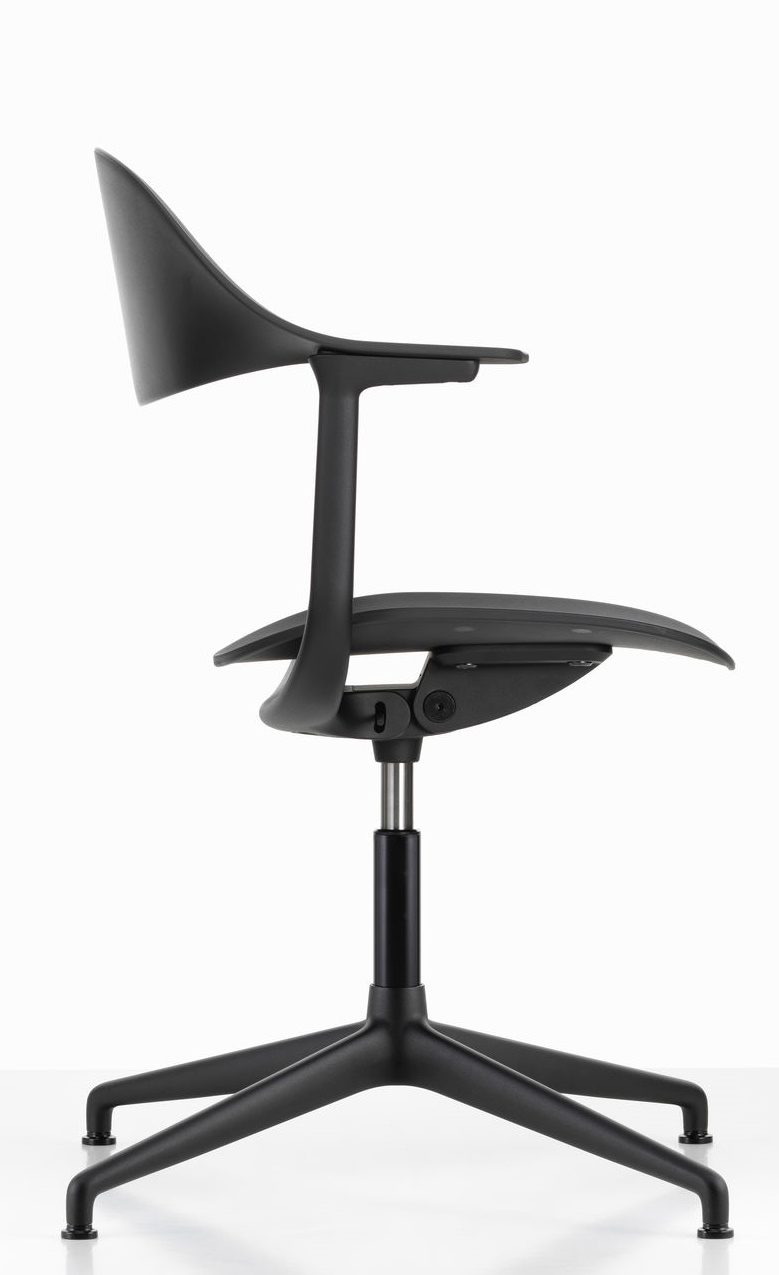 Mynt dossier et assise plastique Chaise de bureau Vitra