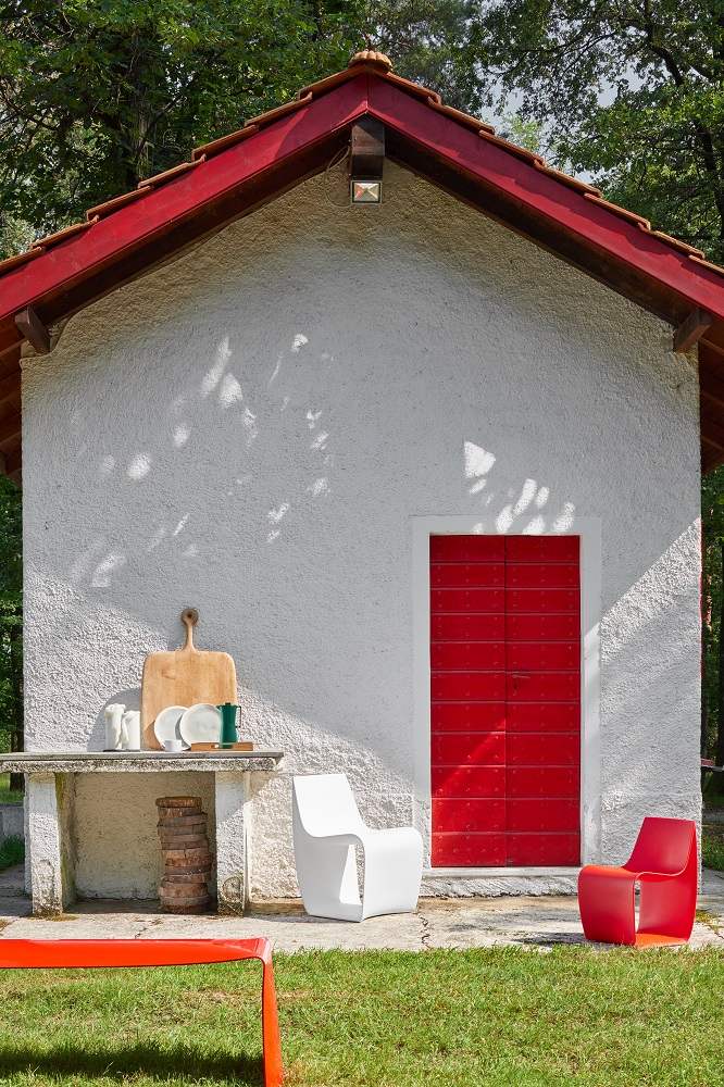 SIGN MATT Chair Indoor / Outdoor Chaise MDF Italia Blanc matt SIGN MATT Chair Indoor / Outdoor Chaise MDF Italia Blanc matt