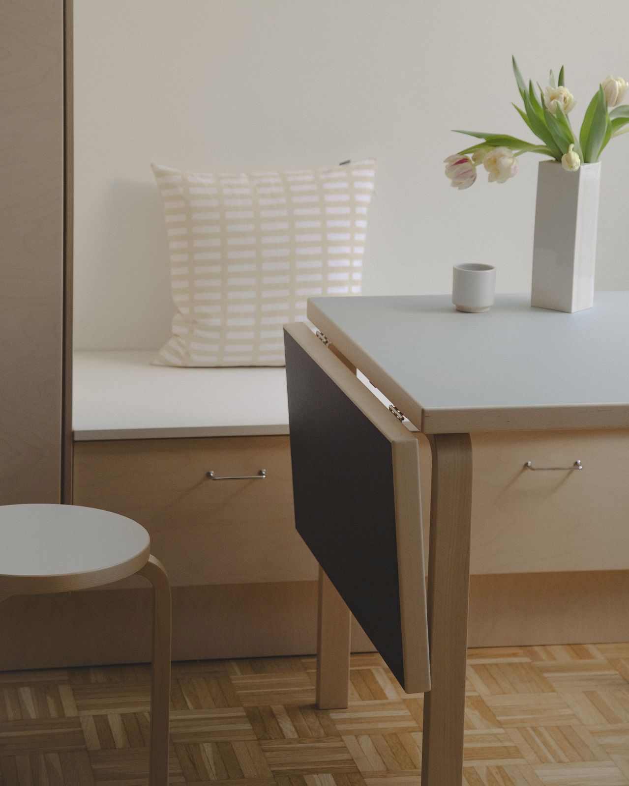 Aalto Table foldable Table pliante Artek