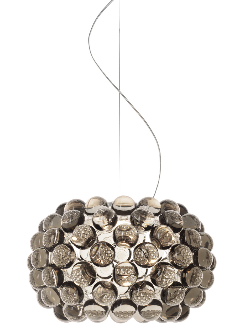 Caboche Plus Piccola Sospensione Foscarini Gris