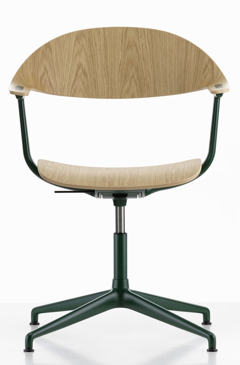 Mynt dossier et assise Plywood chaise de bureau Vitra