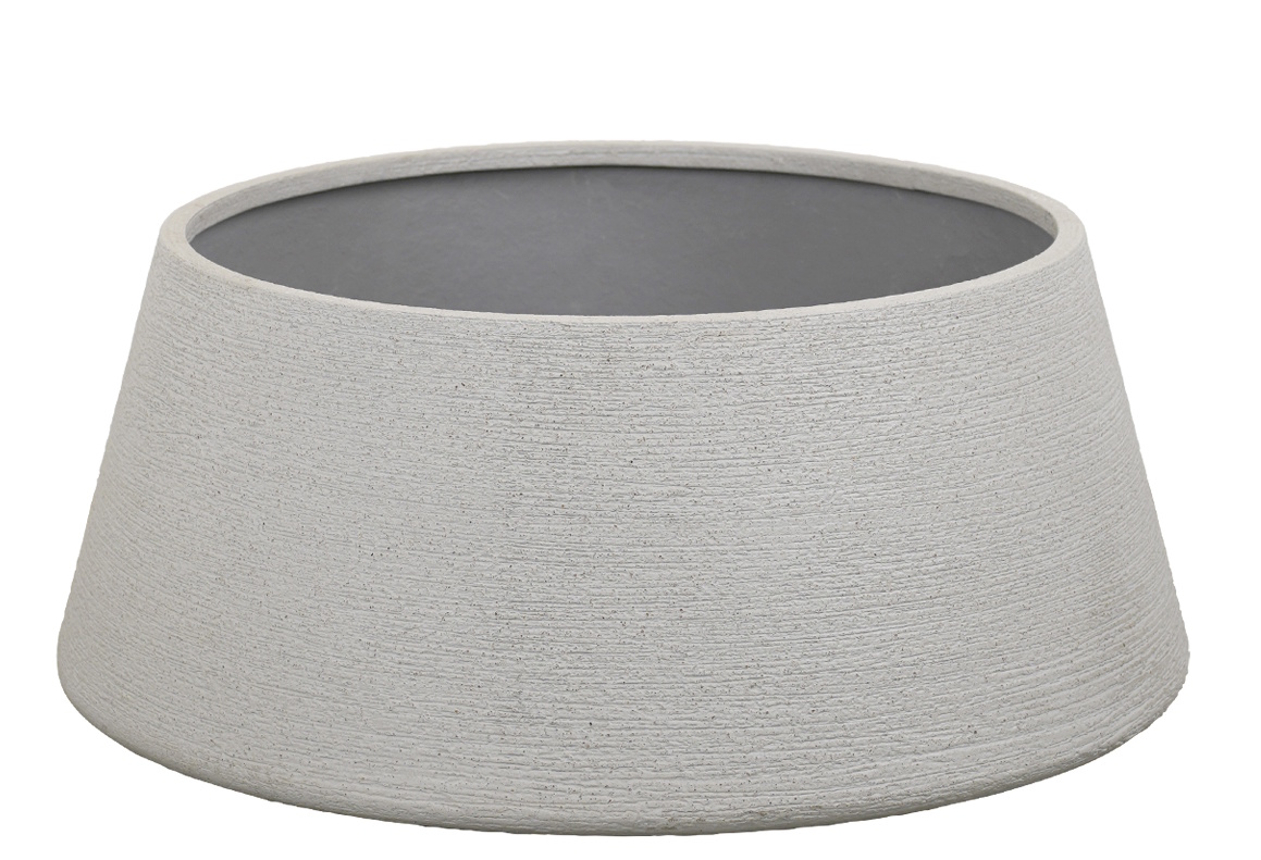 Jardinière trapézoïdale moyenne pour extérieur, style canne