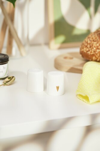 Salière & poivrière Coeur Räder