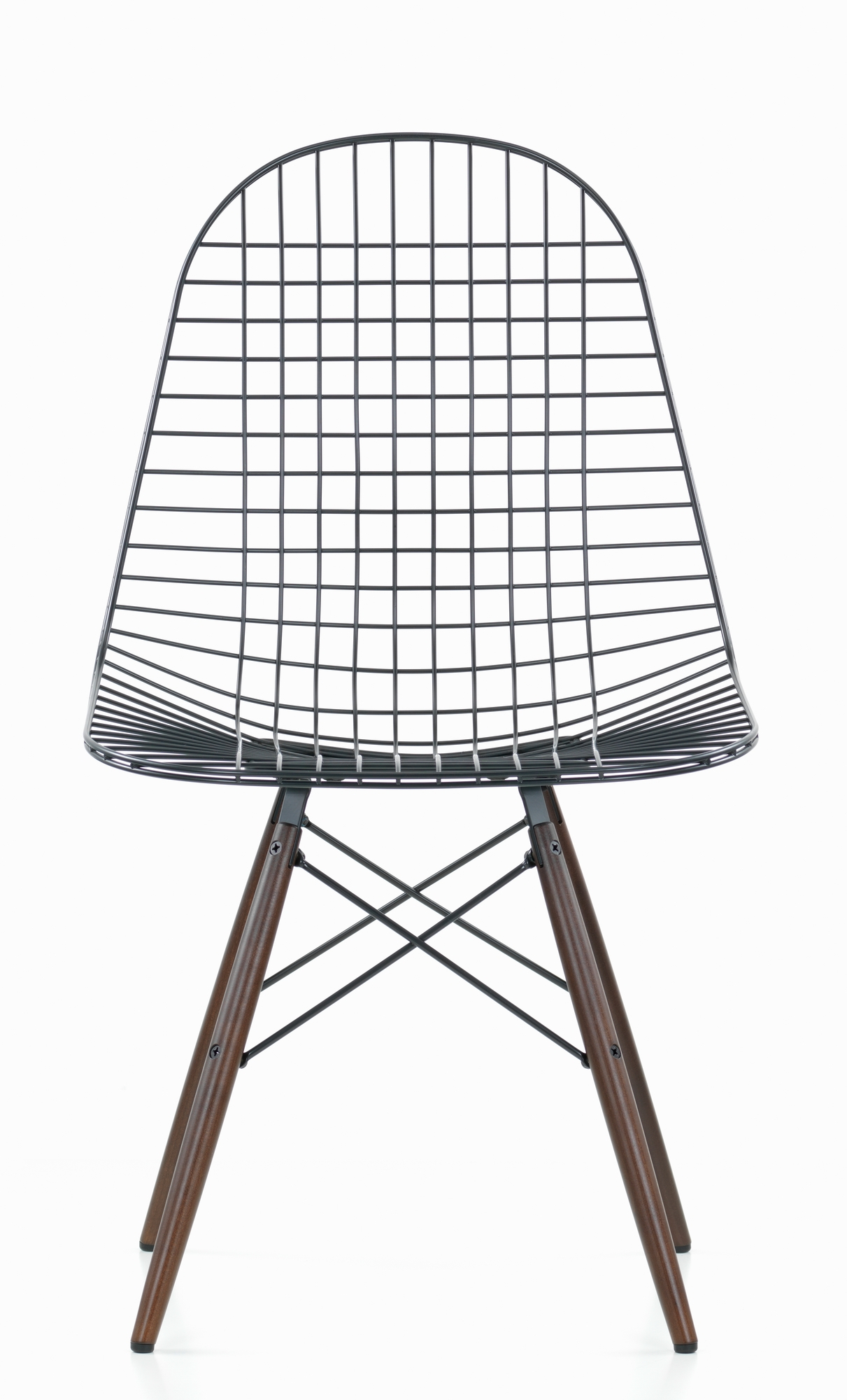 DKW Wire Chair Chaise assise rembourree Vitra