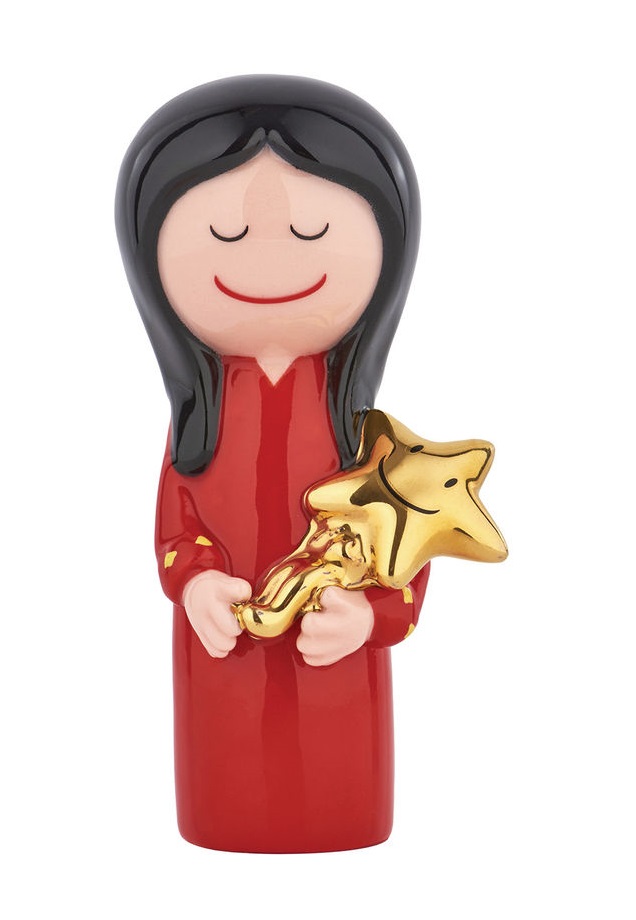 AGJ01 18 Figlio delle stelle figurine en porcelaine Alessi
