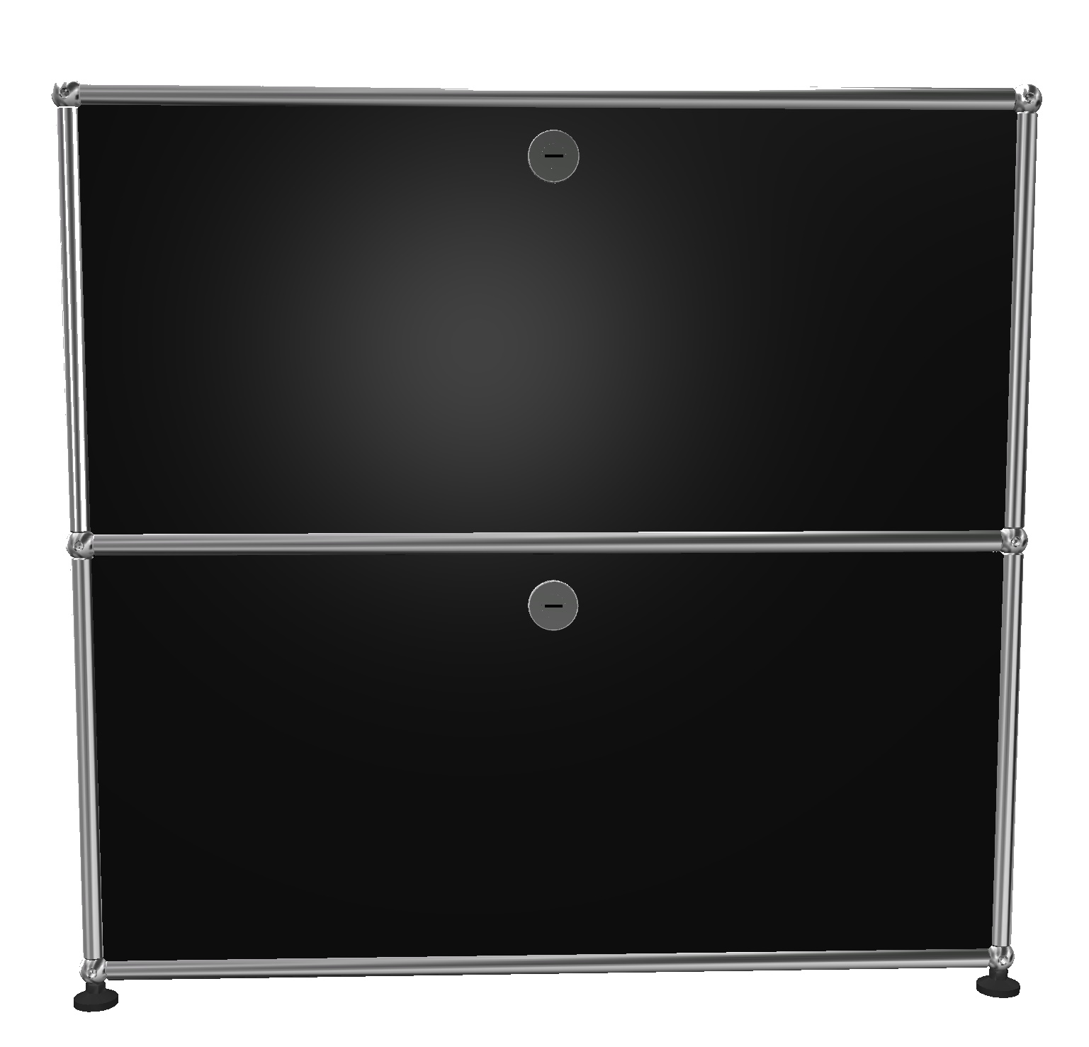 USM Haller Sideboard 2 Drawers Noir graphite - FAST DELIVERY     