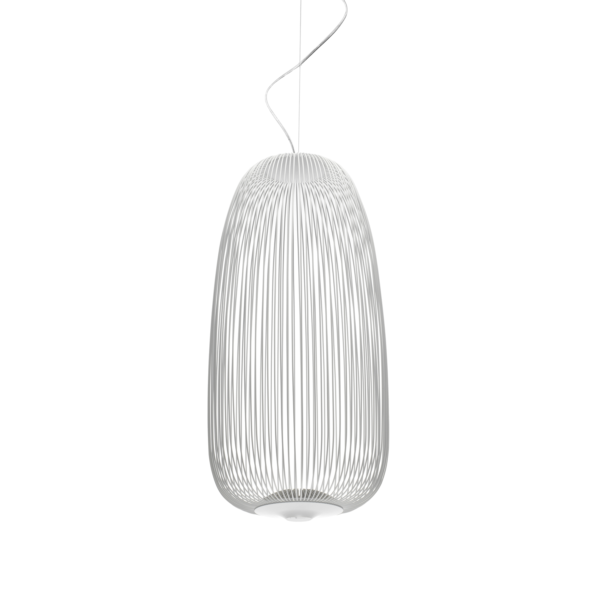 Spokes 1 Lampe de suspendue Foscarini blanc