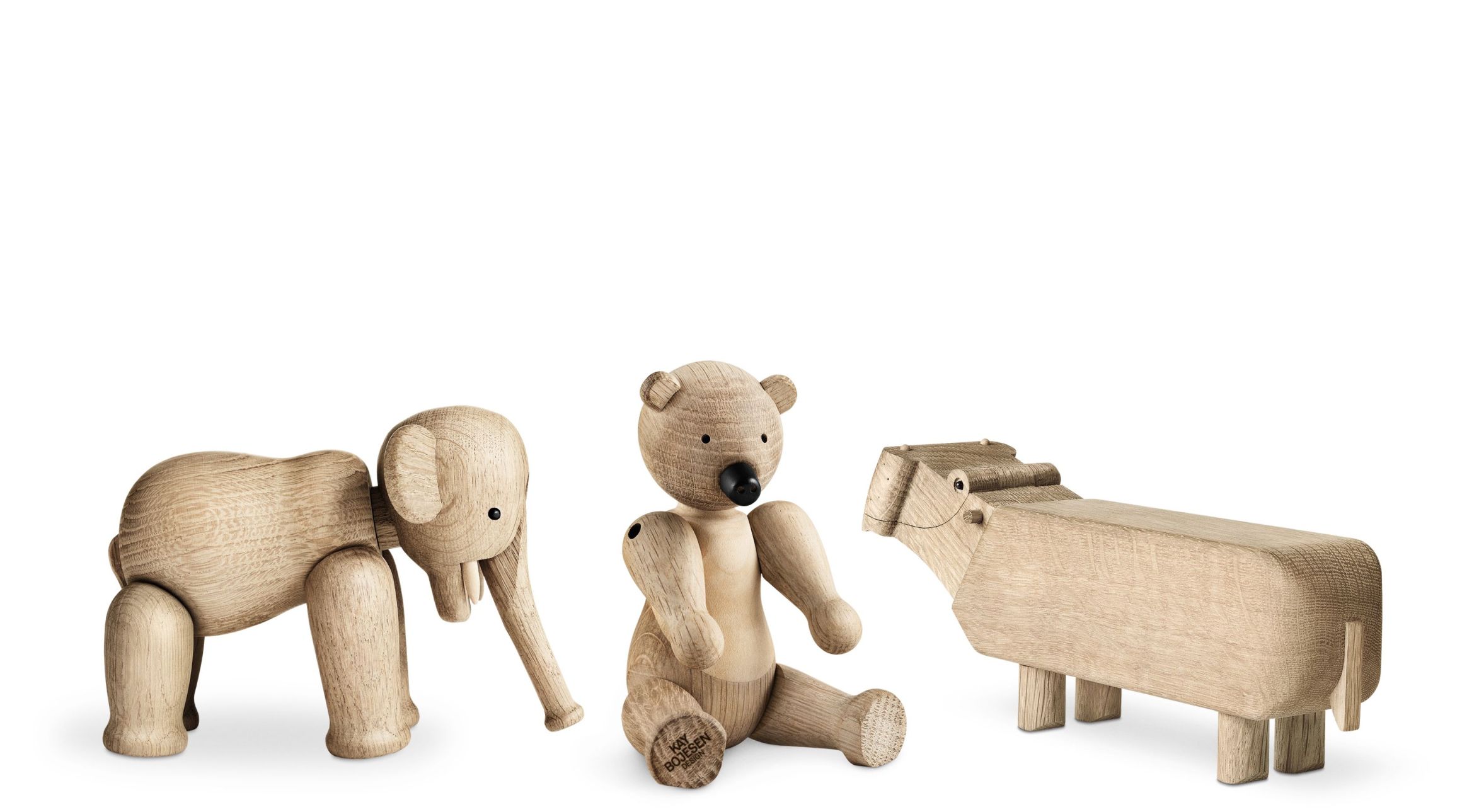 Set Liliput 3 pièces figure en bois Kay Bojesen