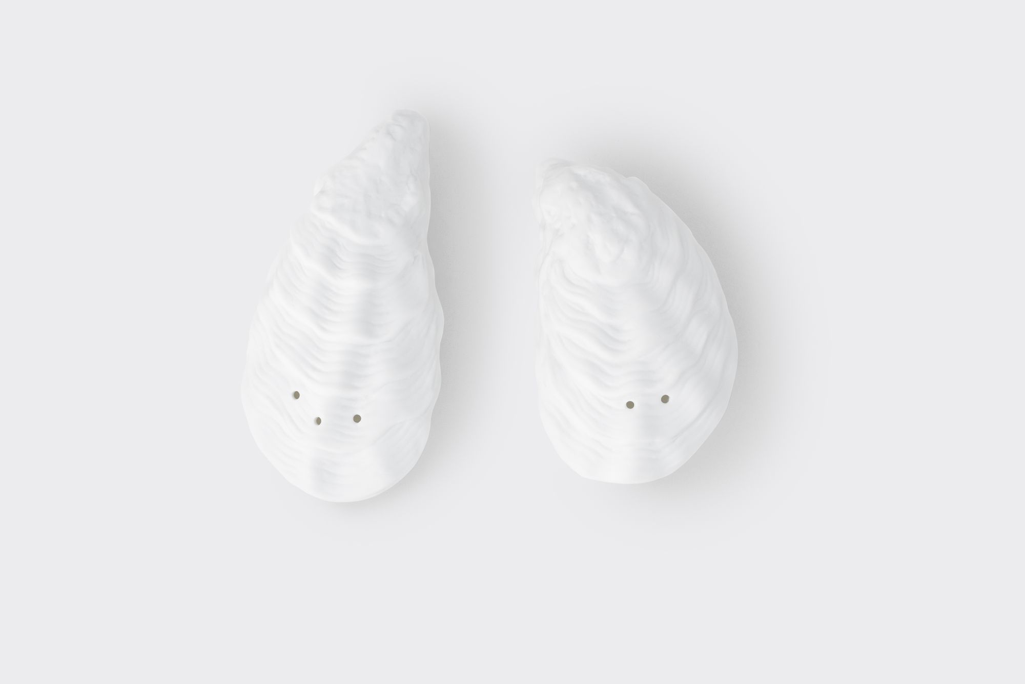 Salière & poivrière Roues à huîtres