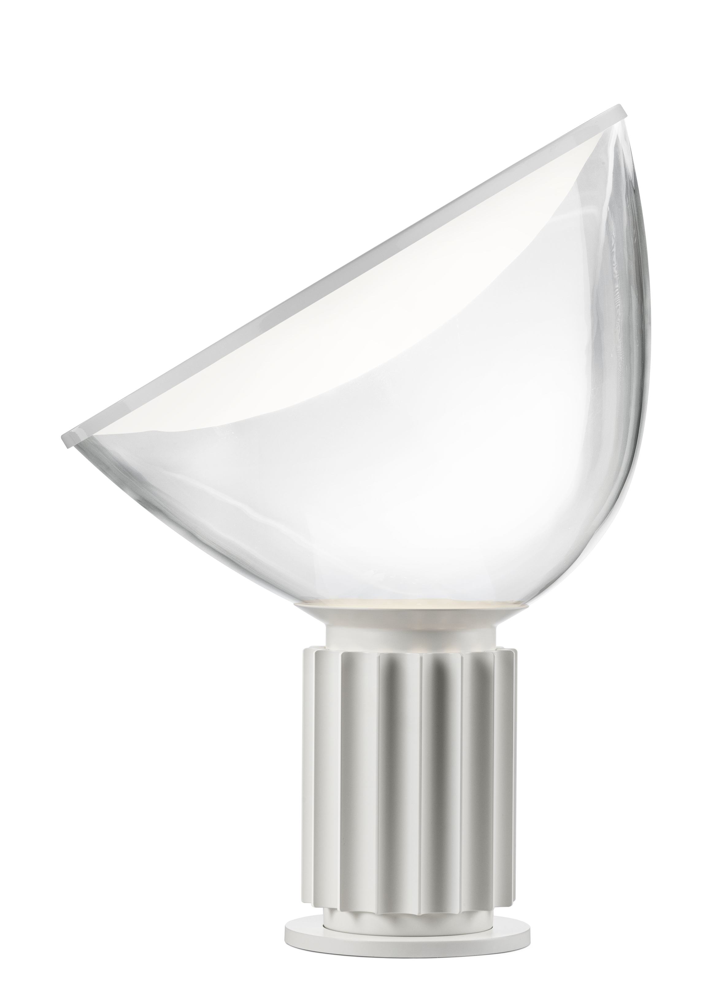 Taccia LED Glass Blanc mat Table lamp Lampe de table Flos OFFRE SPECIALE