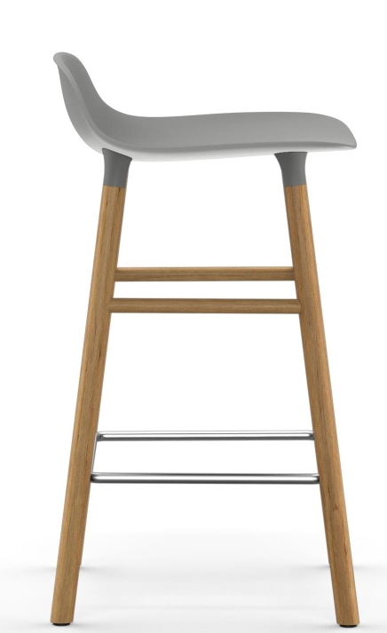 Form Barstool tabouret de bar H 65 cm Bois Normann Copenhagen