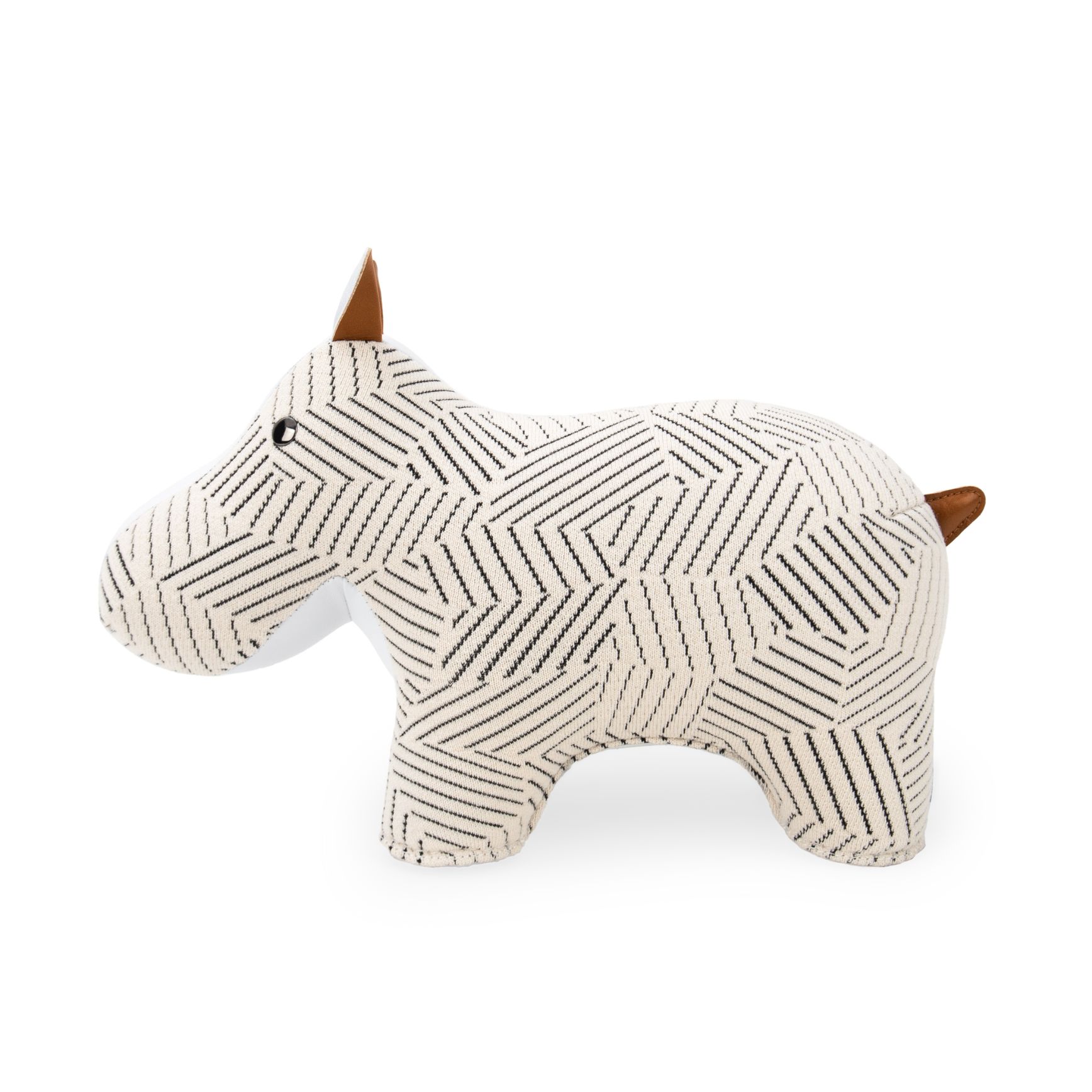Serre-livres Hippo Razzle Dazzle blanc Züny x KVADRAT