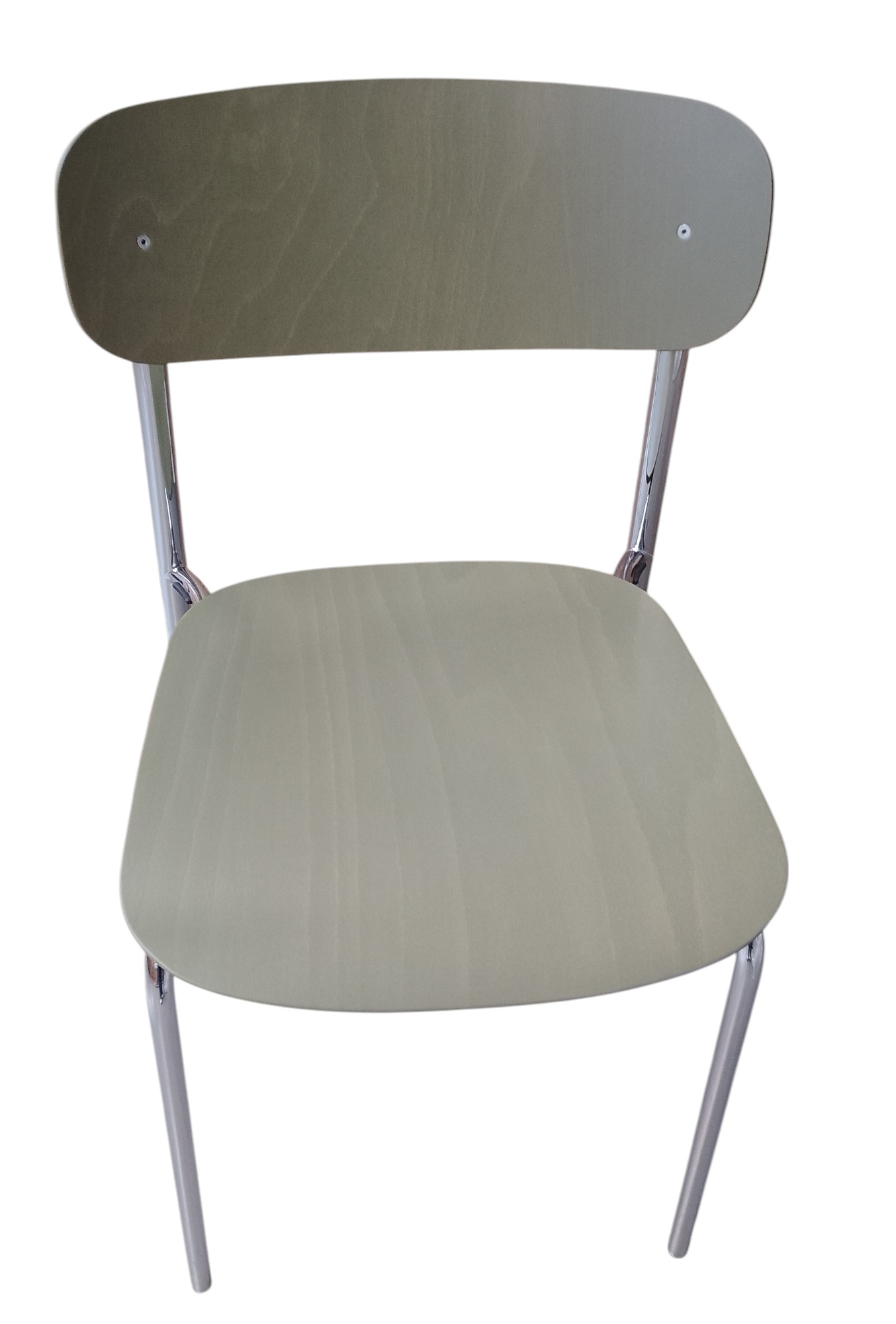 S 243 / S243 chaise en acier tubulaire VERT OLIVE Thonet OFFRE SPECIALE