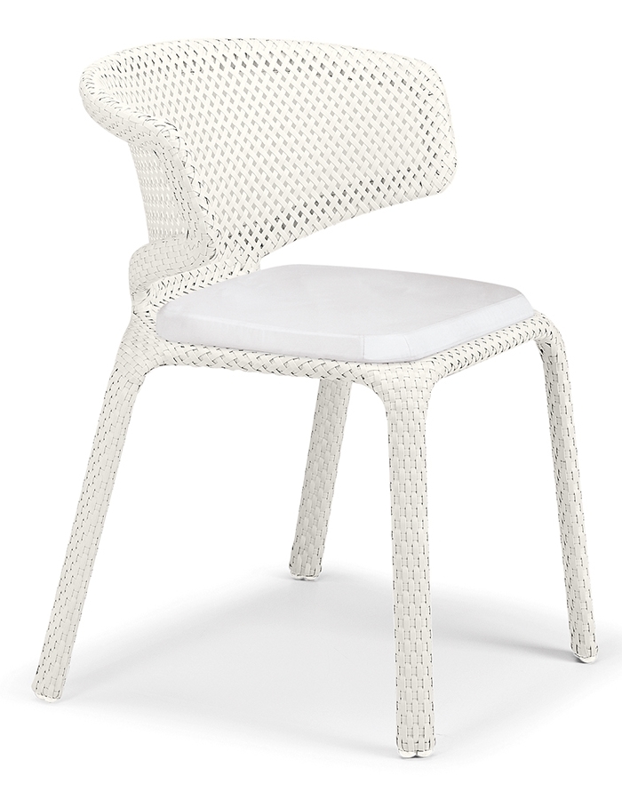 Seashell Armchair Fauteuil chalk Dedon
