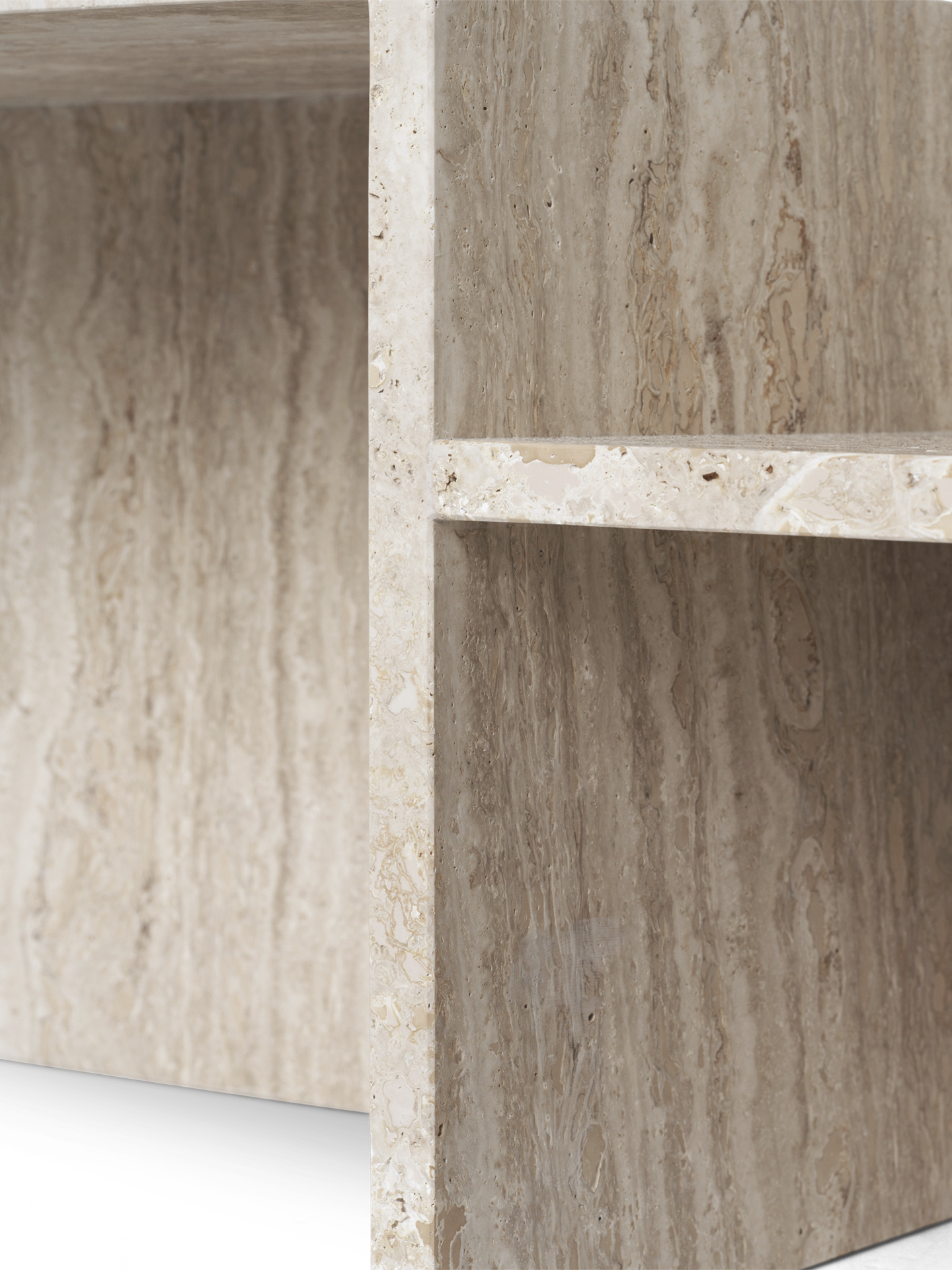 Distinct Coffee Table - Travertine table basse Ferm Living