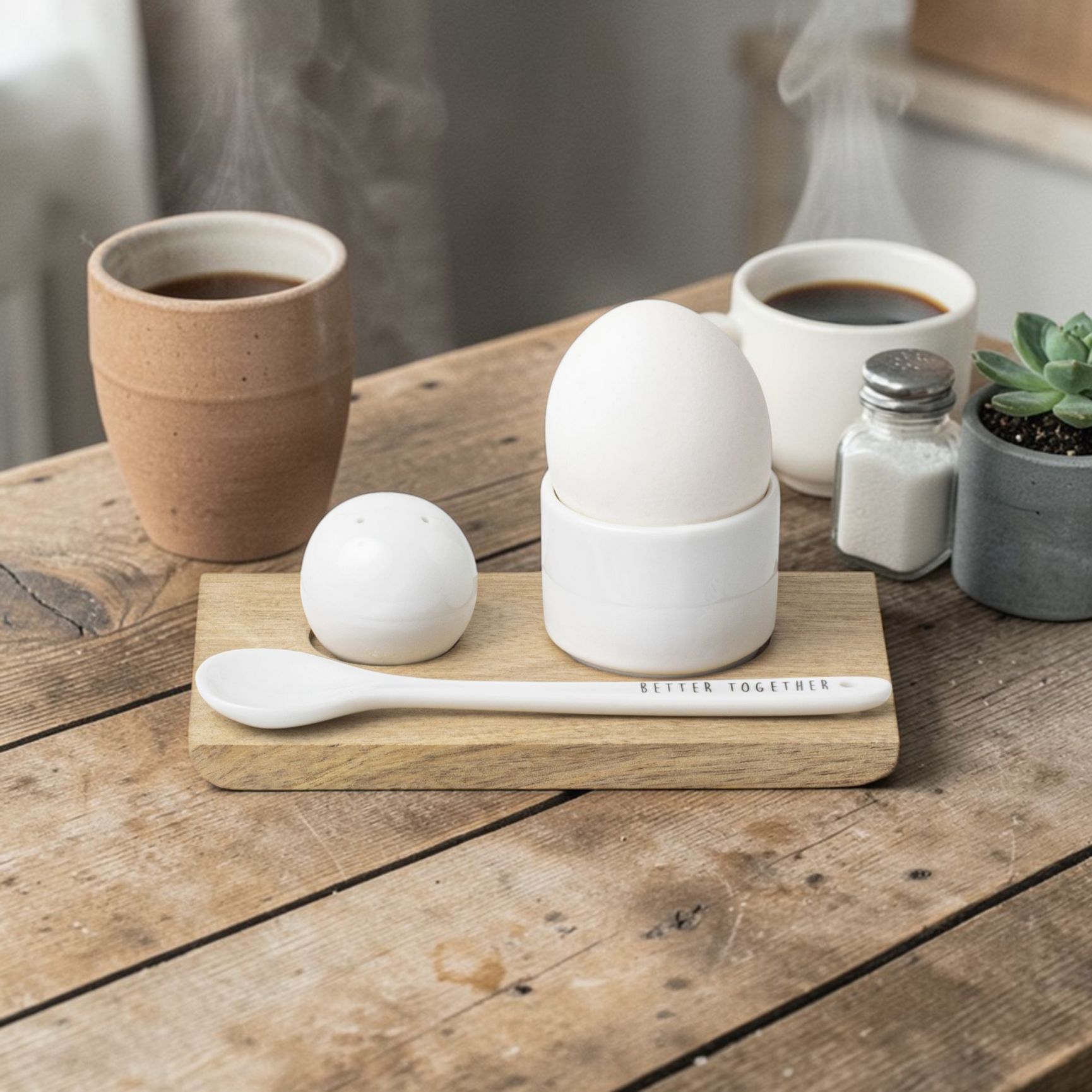 Set de coquetiers Better together Räder