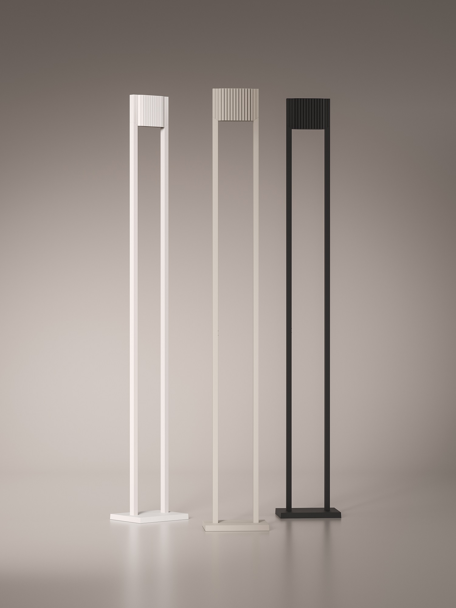 Unic LED Lampadaire Steve Léchot Luminaires Blanc