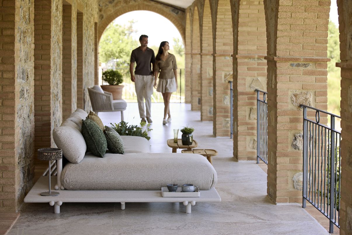 Sticks Platform Canapé avec chaise longue Outdoor Cane-Line