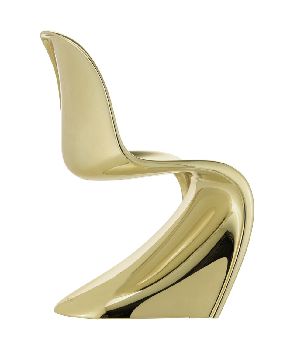 Panton Gold Chair Chaise LIMITED EDITION Vitra