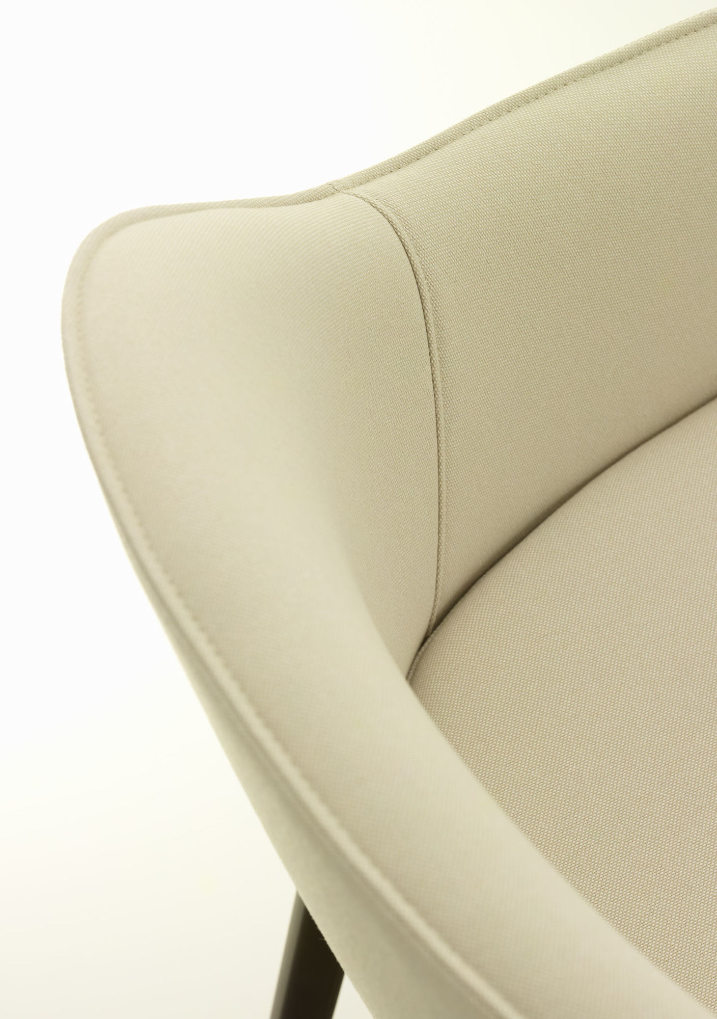 Softshell Chair pied à quatre pattes Chaise Vitra