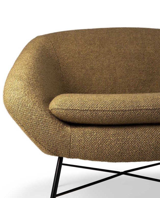 Barrow Fauteuil Gingembre Ethnicraft