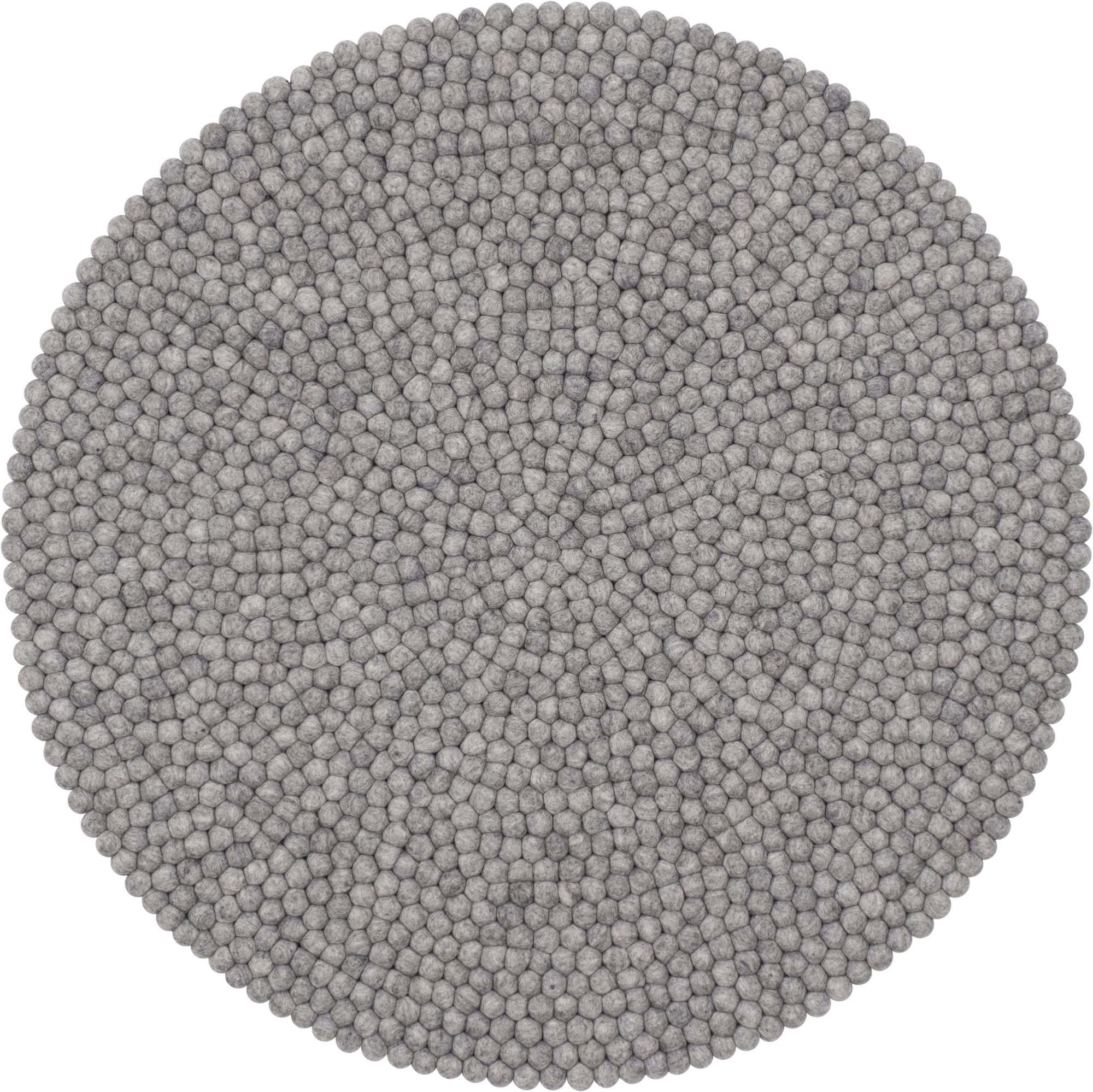 Boules de feutre Tapis rond 120 cm Myfelt Carl