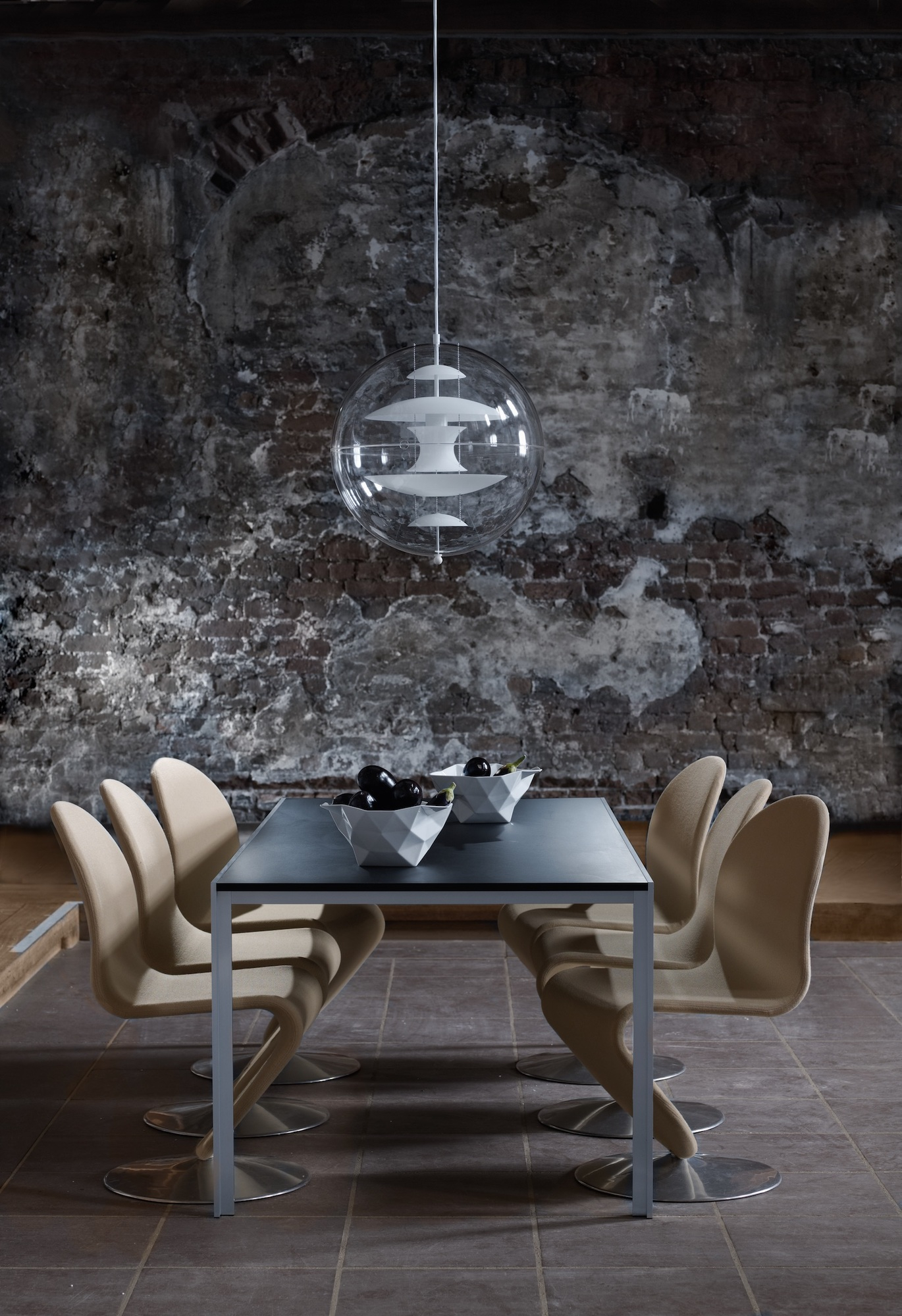 VP Globe Verre Lampe à suspension Verpan
