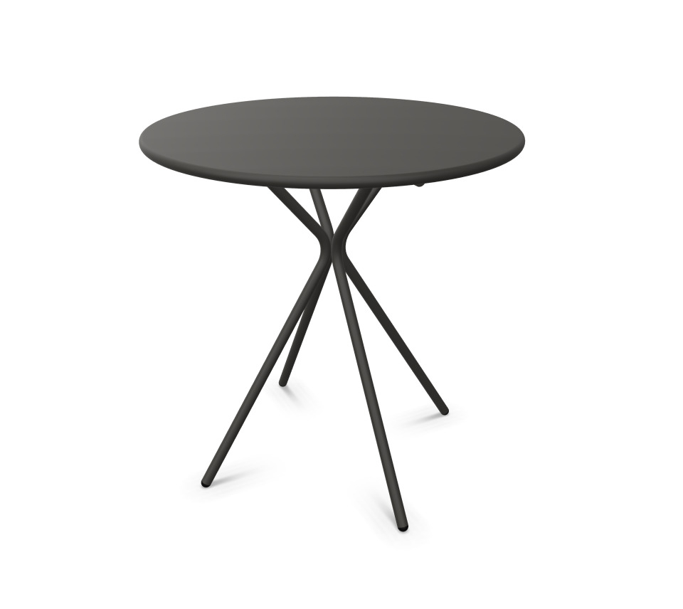 Crona Steel Table de Bistro Outdoor Brunner