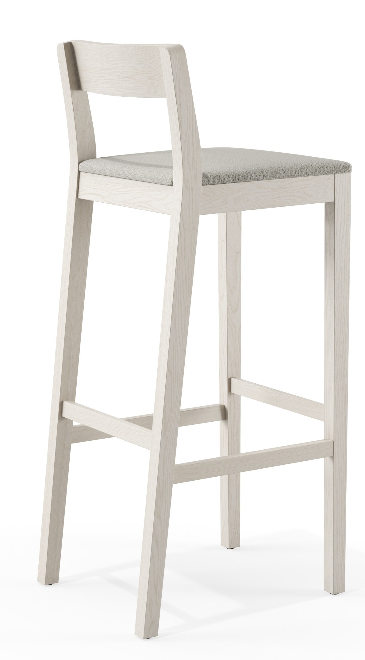 Sit tabouret de bar en bois avec coussin d'assise Zeitraum